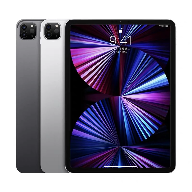 95新  Apple/苹果11寸ipadpro21新款M1黑色银色
