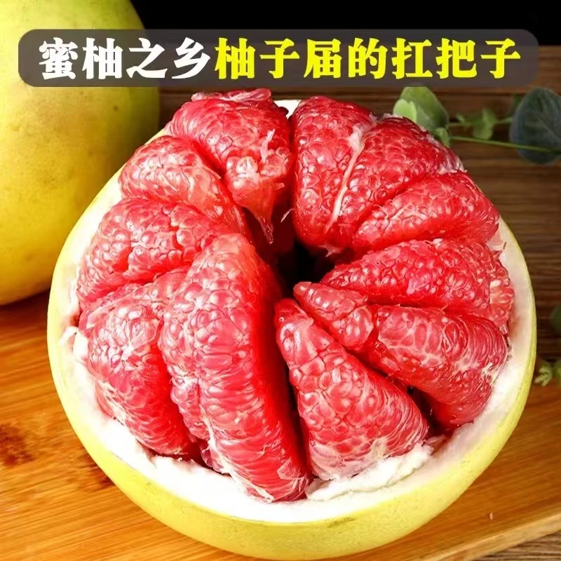 正宗平和琯溪蜜柚红心柚子酸甜可口红肉蜜柚新鲜时令水果现摘现发