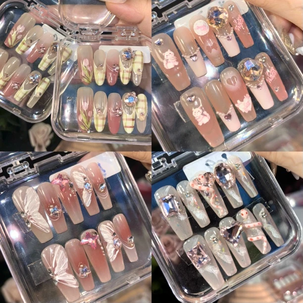 Samo高品质纯手工穿戴甲 孤品 No退No换 备注编号➕尺码