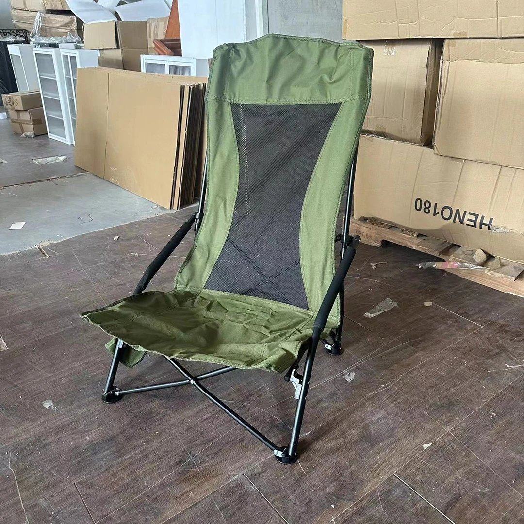 （颜色混发）HENO户外休闲椅折叠椅52×55×82CM库存尾货（七楼）