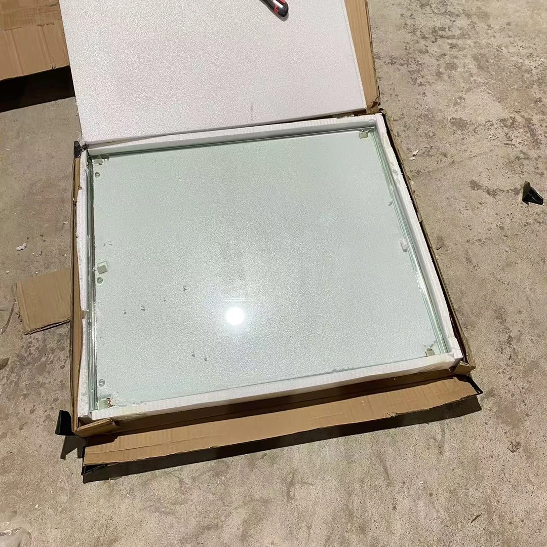 PP97#75*65cm玻璃桌腿【单桌腿 不包安装】库存尾货（铁一）0212