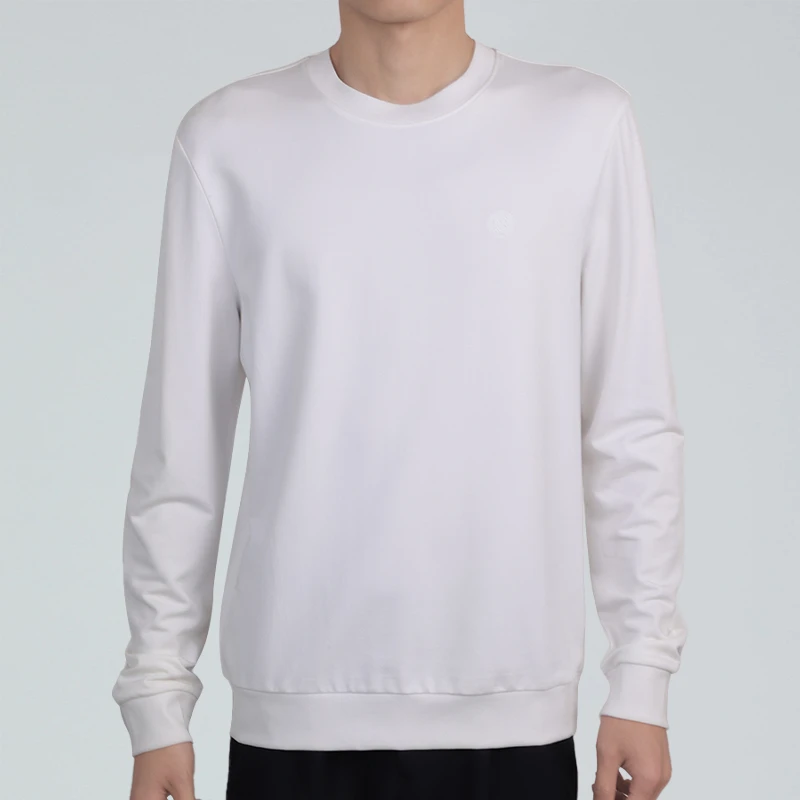 OSD奥斯迪男士春秋长袖圆领卫衣Q22T28190001纯色