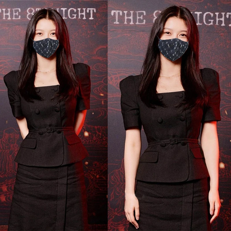 职业高级感女两套装明星同款时尚复古赫本风双排扣收腰上衣包臀裙