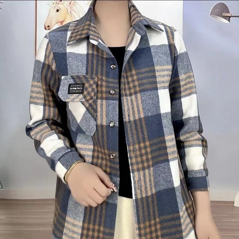 新款(男款）2024衬衫厚外套百搭