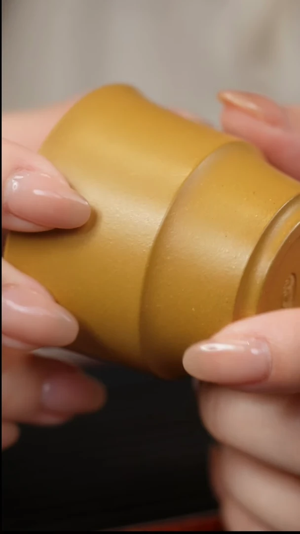 【闪购商品】紫砂茶壶段泥  竹节杯