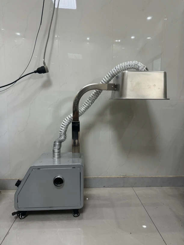 艾灸排烟源头厂家家用小型平躺灸专用艾灸排烟机静音隔姜灸通用