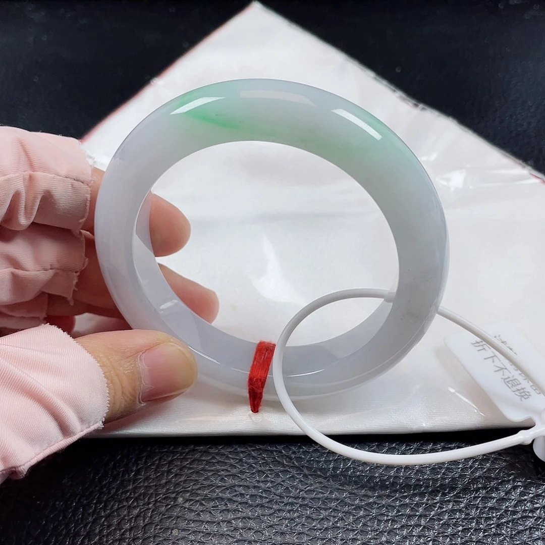 翡翠手镯未镶嵌缅甸天然a货翡翠