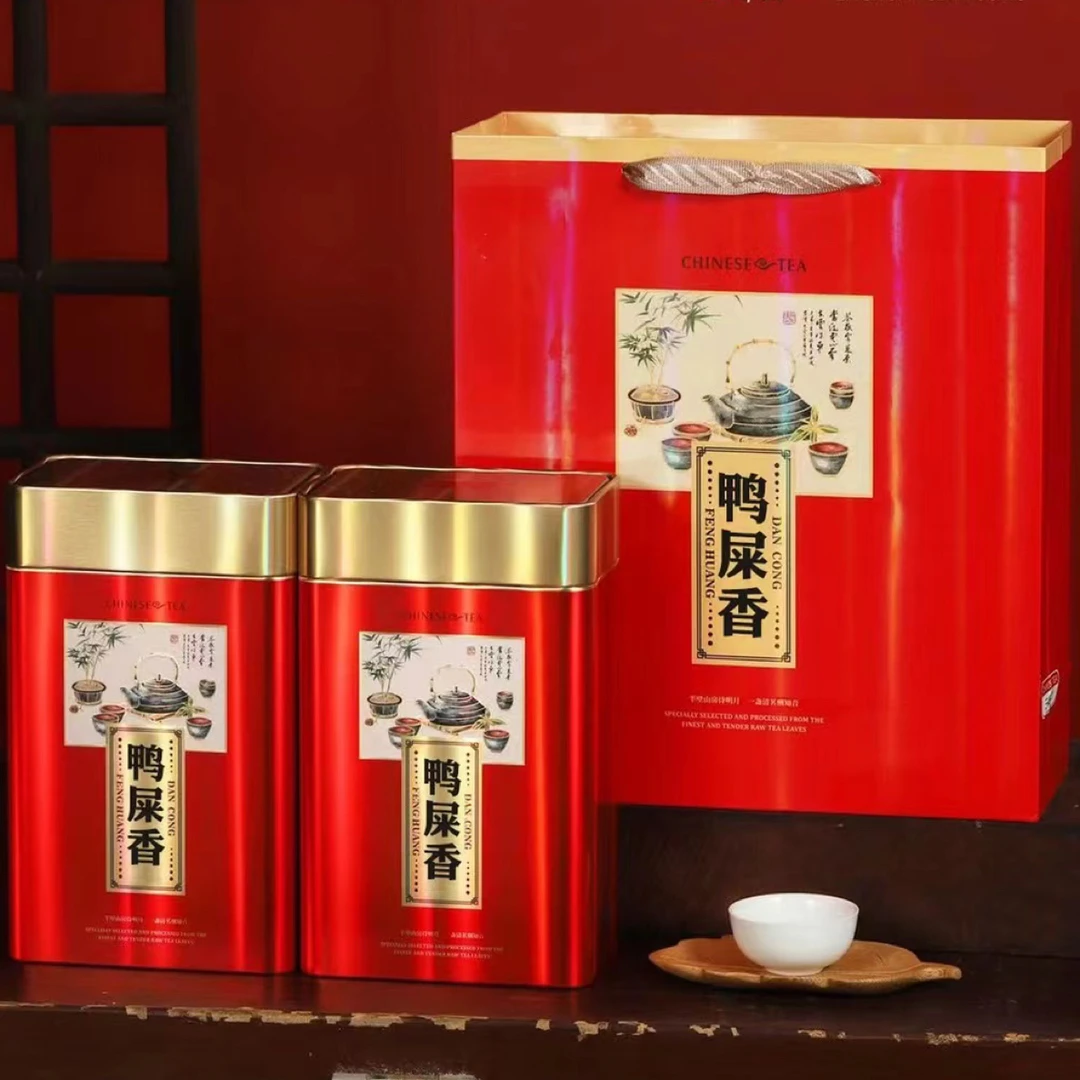 雪片鸭屎香清香型礼罐装一斤两罐