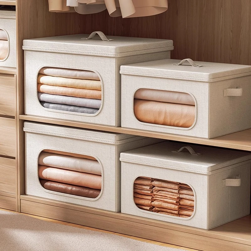 收纳箱家用收纳整理盒子衣服物被子折叠储物神器置物柜大容量超大