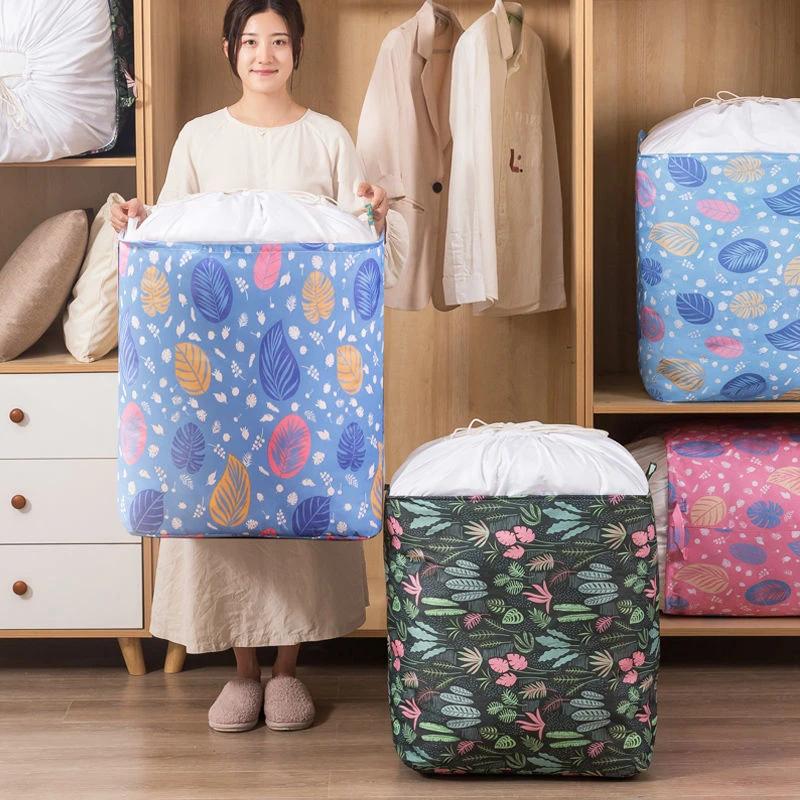 巨无霸衣服整理收纳袋新款牛津布加厚棉被袋大号PVC手提搬家袋