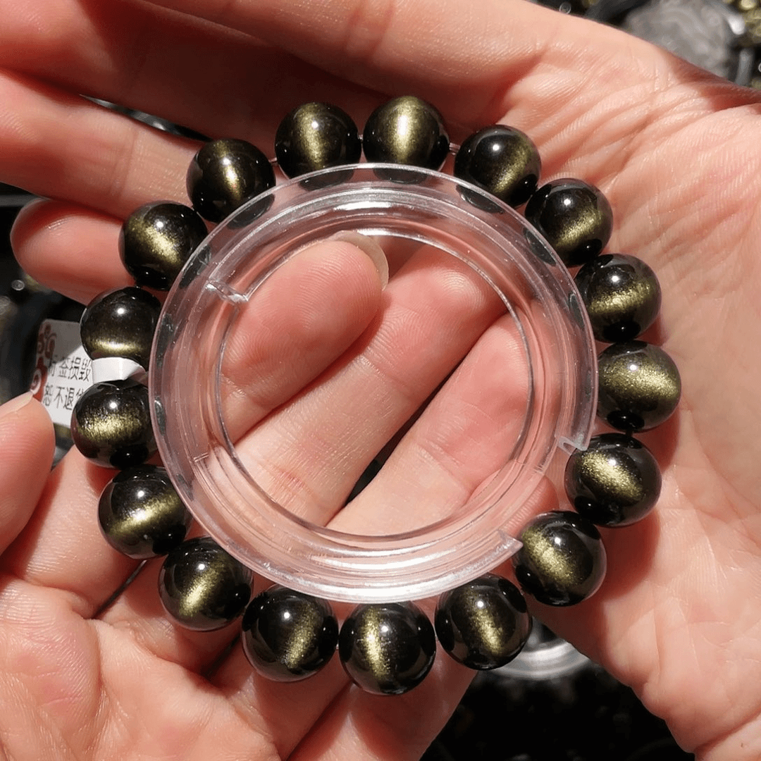 黑曜岩手串未镶嵌l****e