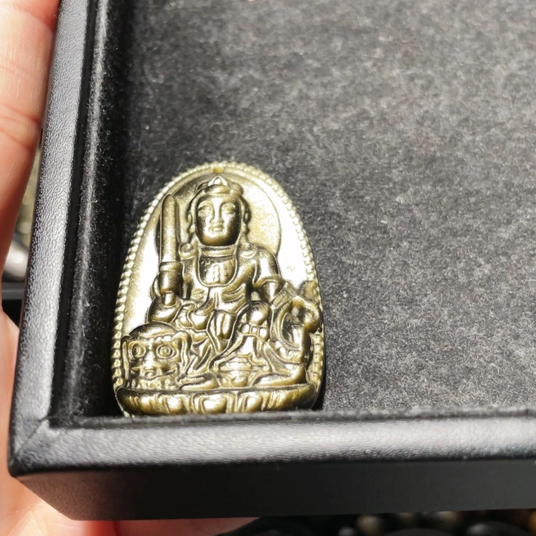 【闪购商品】黑曜岩吊坠(不含链)未镶嵌私****