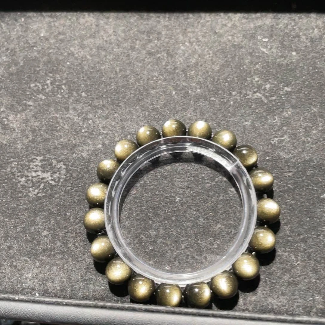 黑曜岩手链未镶嵌g**d