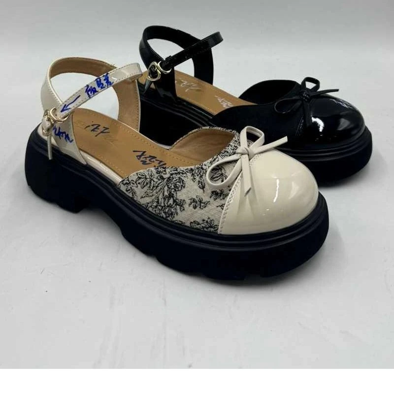 IEF/爱依服2024新款夏季女圆头厚底玛丽珍单鞋5330-5921-3-