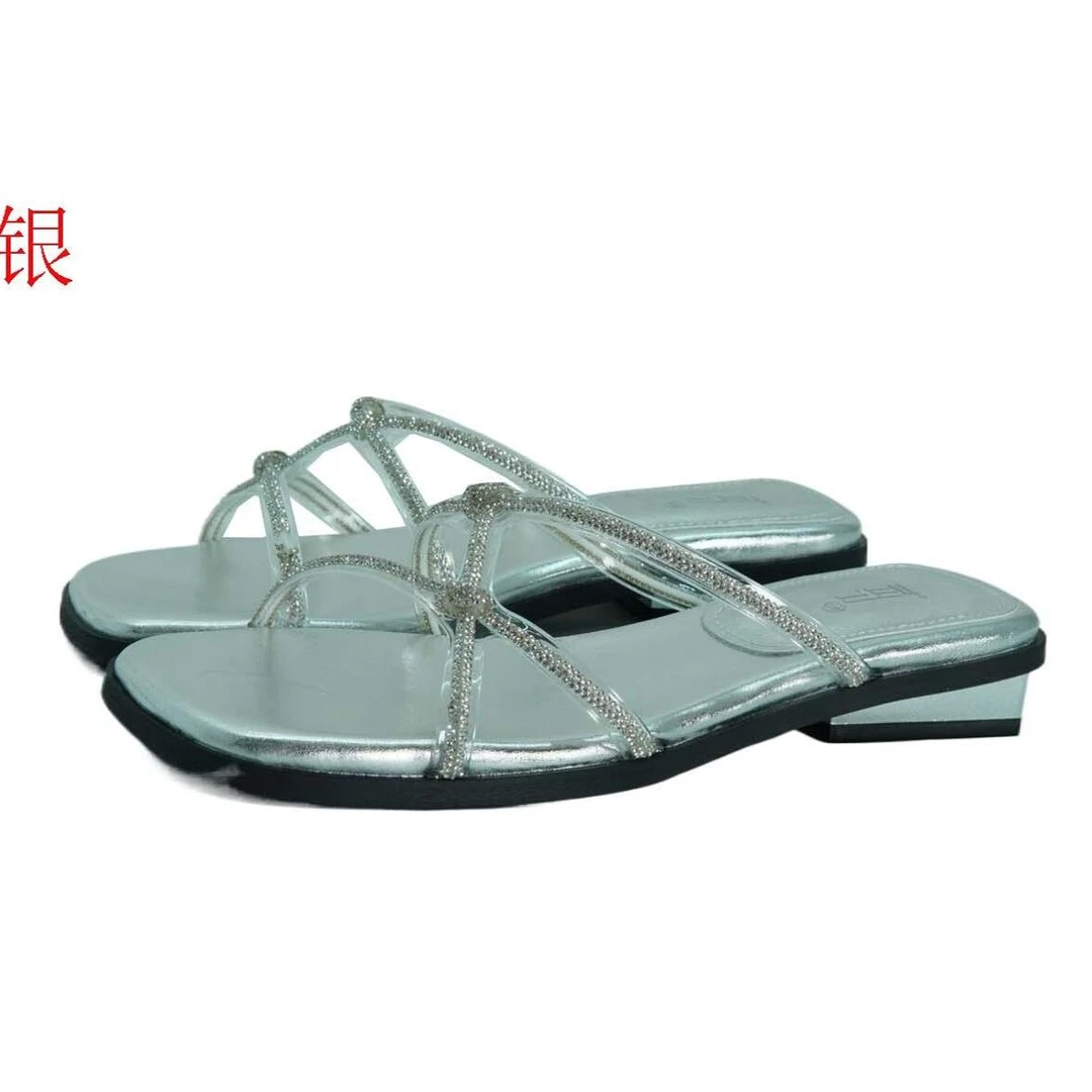 IEF/爱依服2024新款夏季女方头露趾平底拖5412-3166-