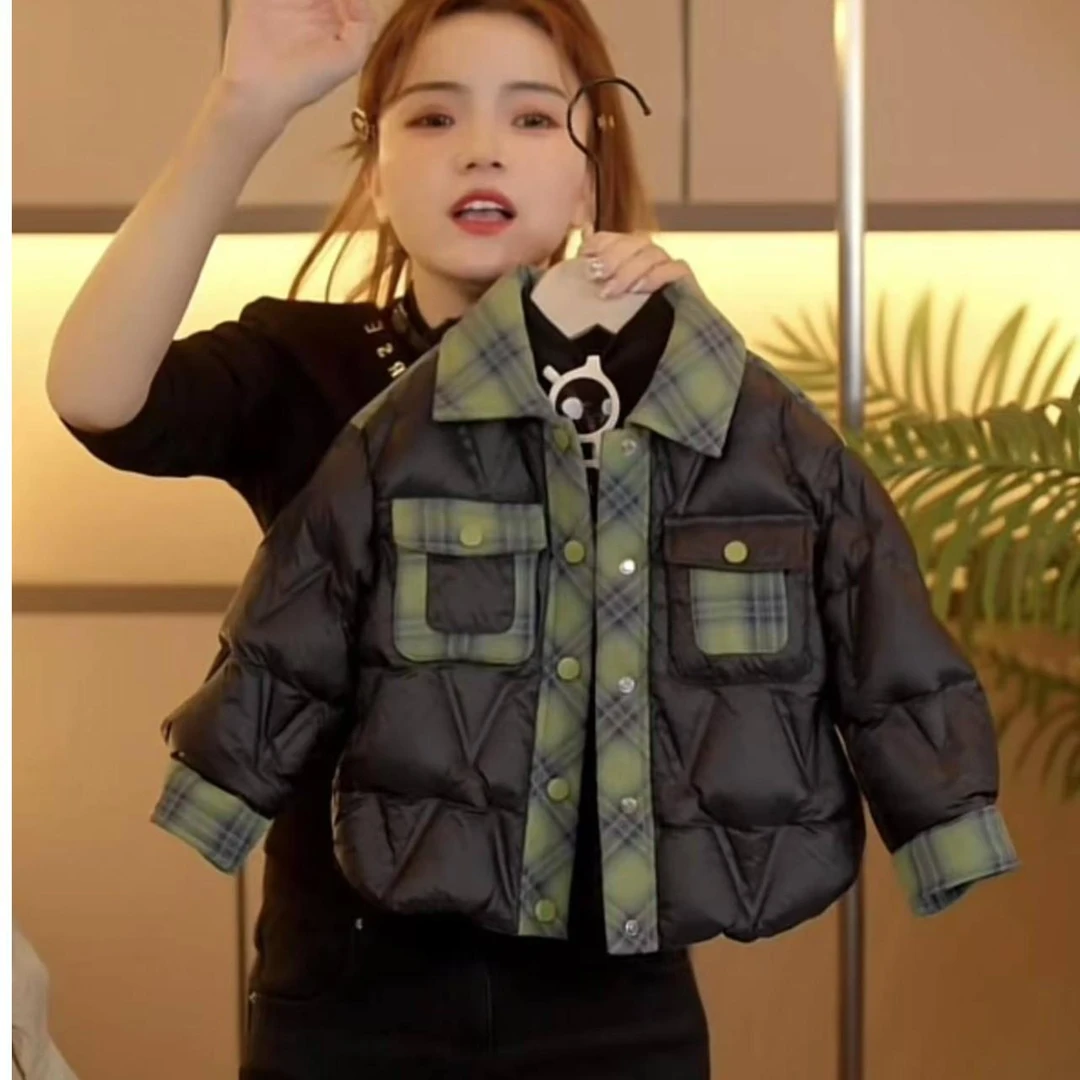 儿童手塞棉服2025冬季新款加厚保暖时尚洋气宝宝男宝女宝休闲棉服