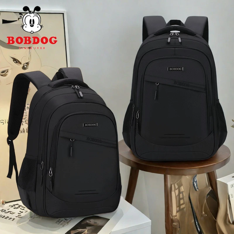 巴布豆书包初高中减负大容量背包34-6-9年级小学生男潮牌双肩背包