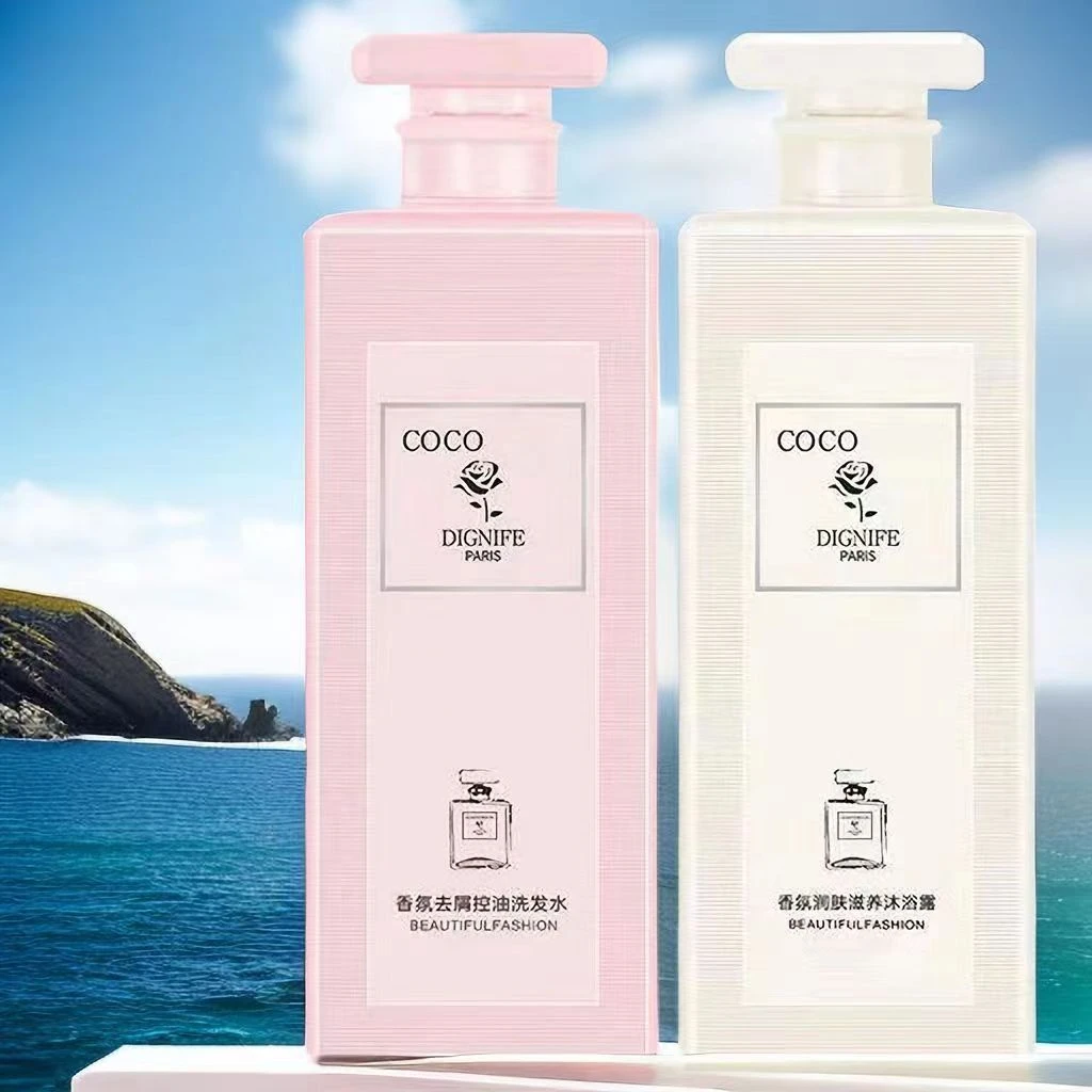 【COCO香水沐浴露】持久留香男女通用润肤香体润肤家庭装大容量香