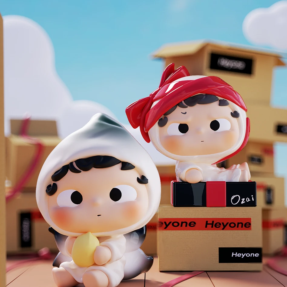 【拆盒】Heyone黑玩迷你MINI好运制造局系列2024新款盲盒萌粒摆件