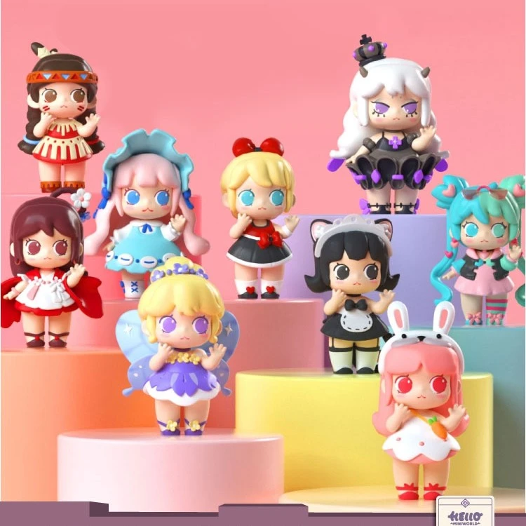 【快乐娃】迷你世界盲盒宇宙少女团塔莉娅皮肤网红新款手办摆件