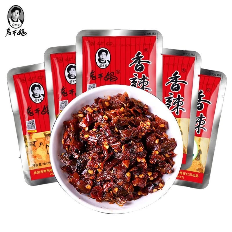 老干妈香辣菜18g*5袋包袋装麻辣下饭菜炒菜拌面贵州特产精品