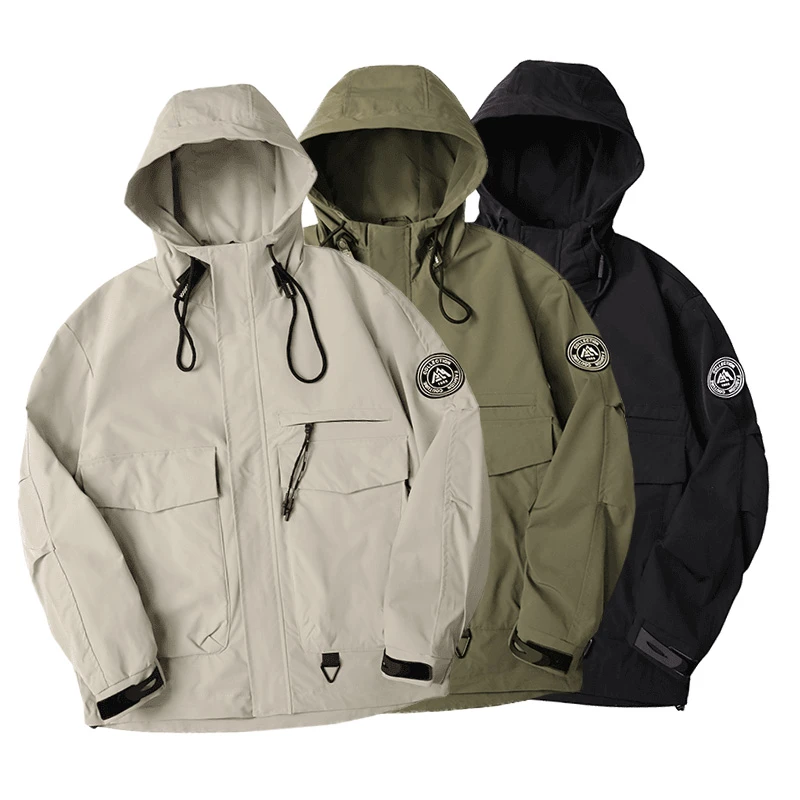 时尚修身男士2024夹克外套春秋款韩版帅气休闲百搭外套849-9901