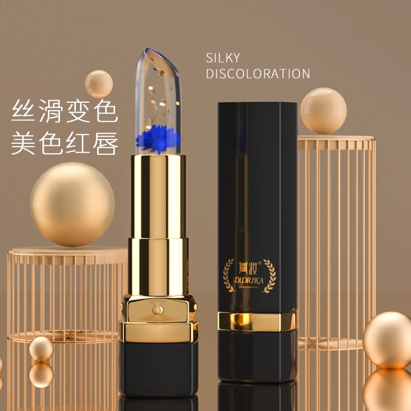 Didrika/鼎妆花瓣果冻变色口红温感显白润唇膏滋润保湿孕妇可用06
