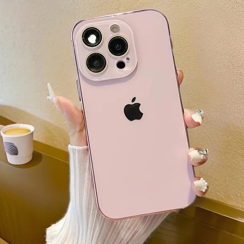 原机质感适用苹果16/15/14/13/12手机壳简约16pro手机壳