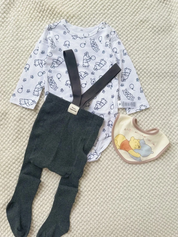 全棉包屁衣连体哈衣打底秋冬爬服卡通弹力舒适