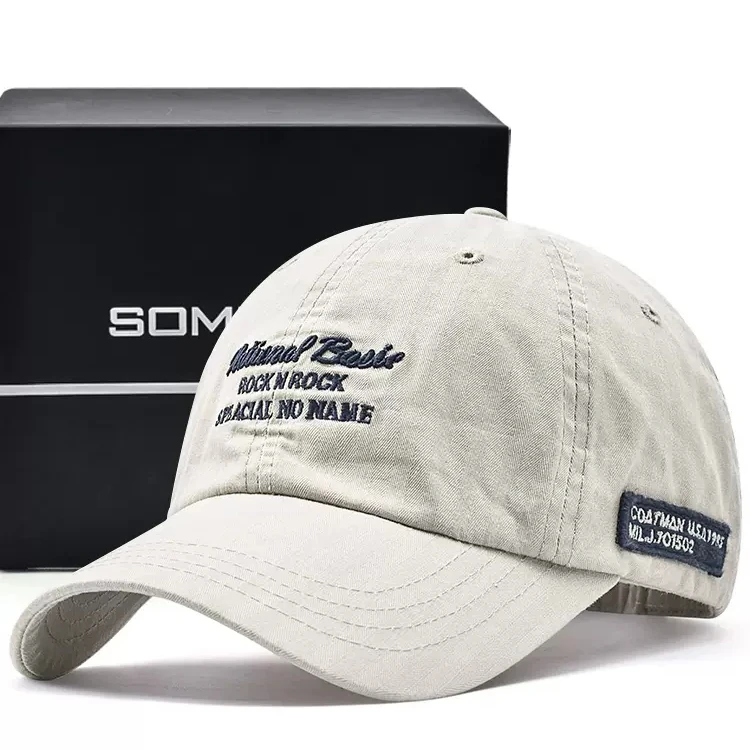 男士帽子百搭新款棒球帽太阳帽夏季薄款遮阳帽户外透气潮流鸭舌帽