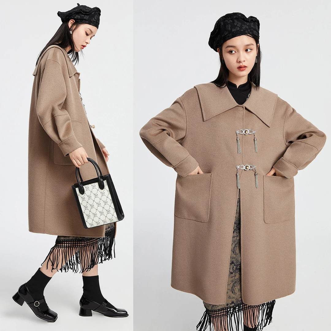 A003国风双面呢大衣（默认不含配饰）