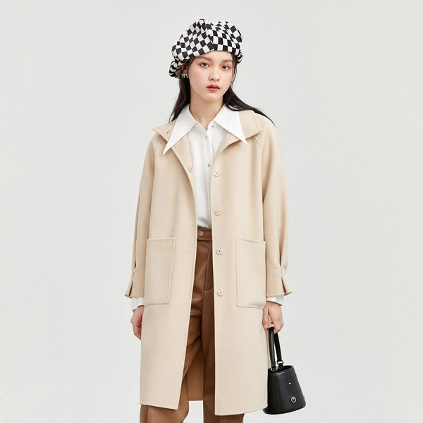 A459     立领双面呢大衣（不含配饰）