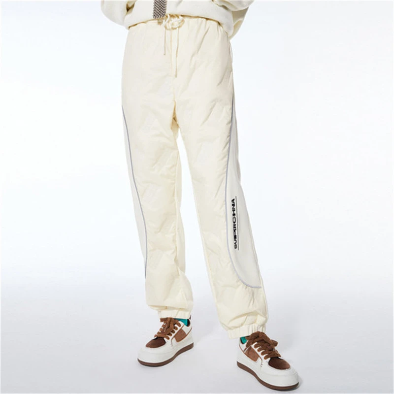 L304羽绒拼接束脚裤（不含配饰）