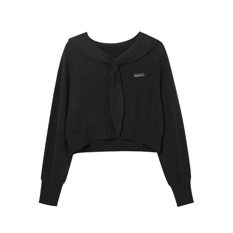 L199海军领百搭针织衫（不含配饰）