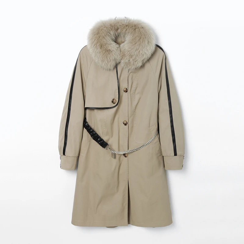 L011风衣式派克（不含配饰）