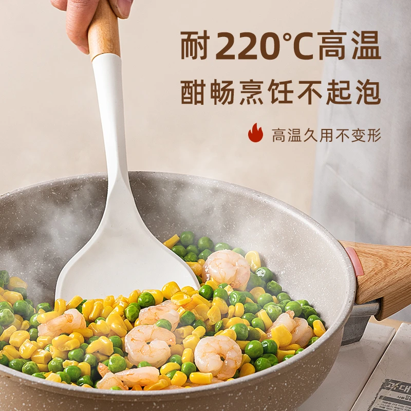 物鸣硅胶锅铲不粘锅专用炒菜铲子家用食品级耐高温
