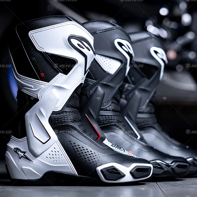 A星ALPINESTARS骑行靴SMX-6专业赛道竞技SMX PLUS防摔防护机车靴