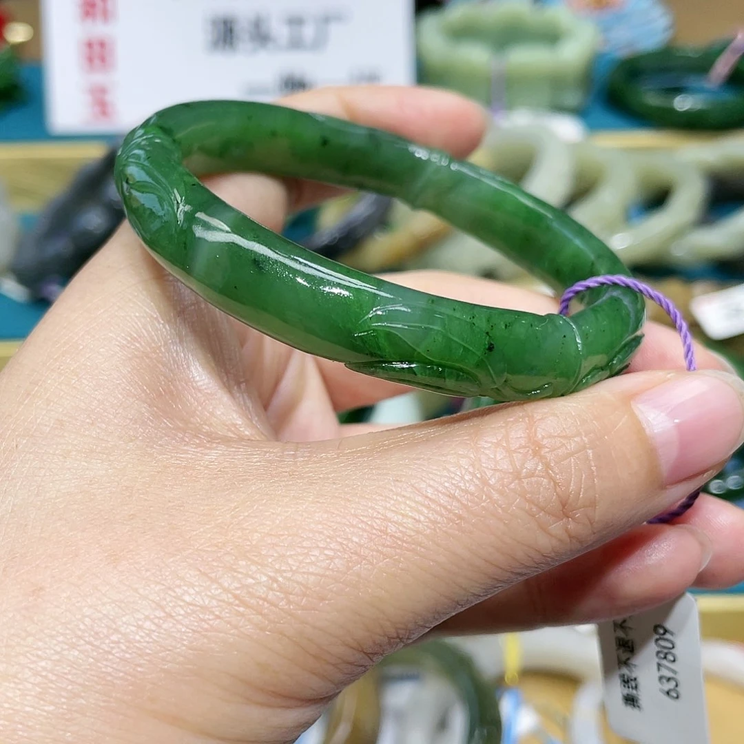 【闪购商品】和田玉手镯57口53未镶嵌