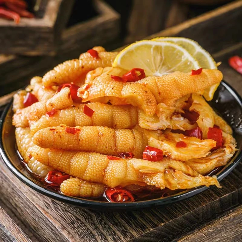 3斤无骨鸡爪酸辣味柠檬味网红脱骨去骨凤爪解馋追剧零食