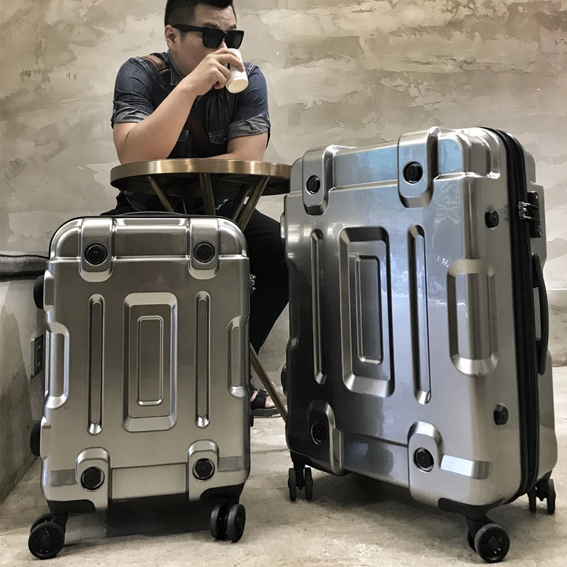 高品质行李箱旅行拉杆箱男生大容量加厚20寸静音万向轮密码登机箱