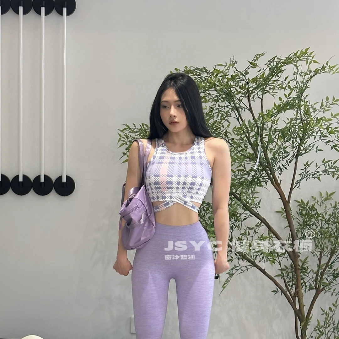 JSYC健身衣橱-新运动防震跑步美背瑜伽聚拢高强度健身背心