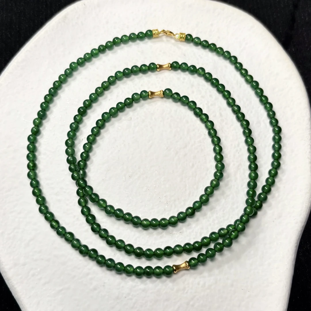 【灵光长版】翡翠项链（天然珠宝多样性发其一）