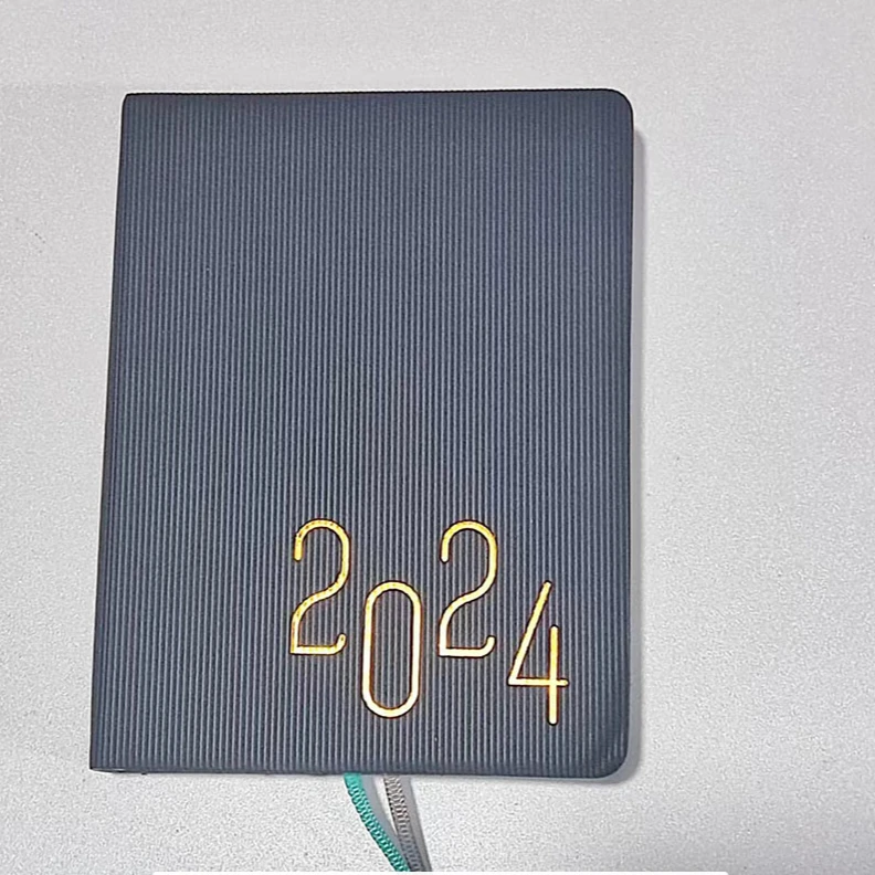 1-1-B6/2024竖条纹日程本/4本