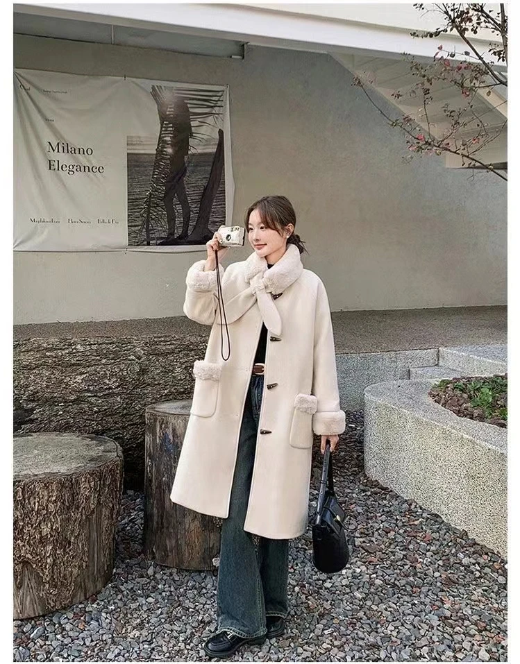 小妳XiaoNi———（冬款毛毛呢子外套2140544）