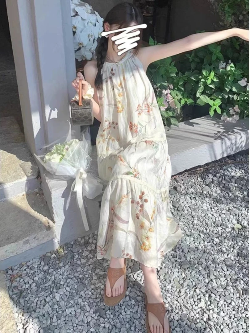 小妳XiaoNi———（夏款花花连衣裙2321829）
