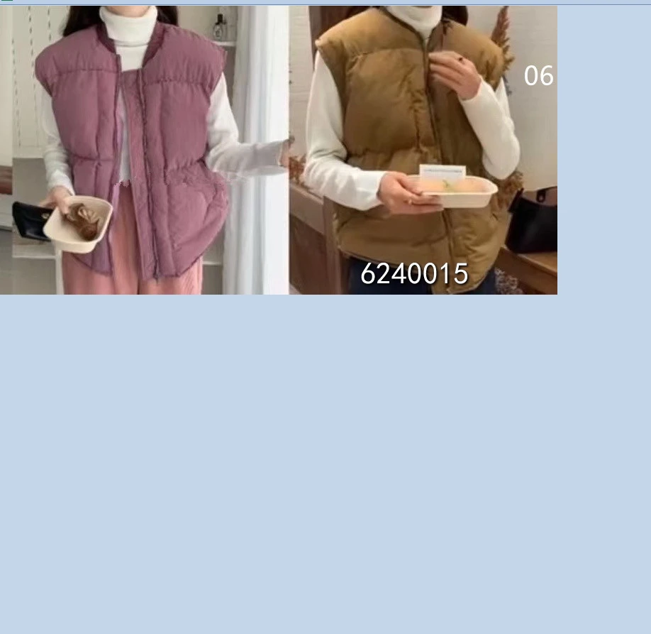 小妳XiaoNi———（冬款棉服马甲6240015）