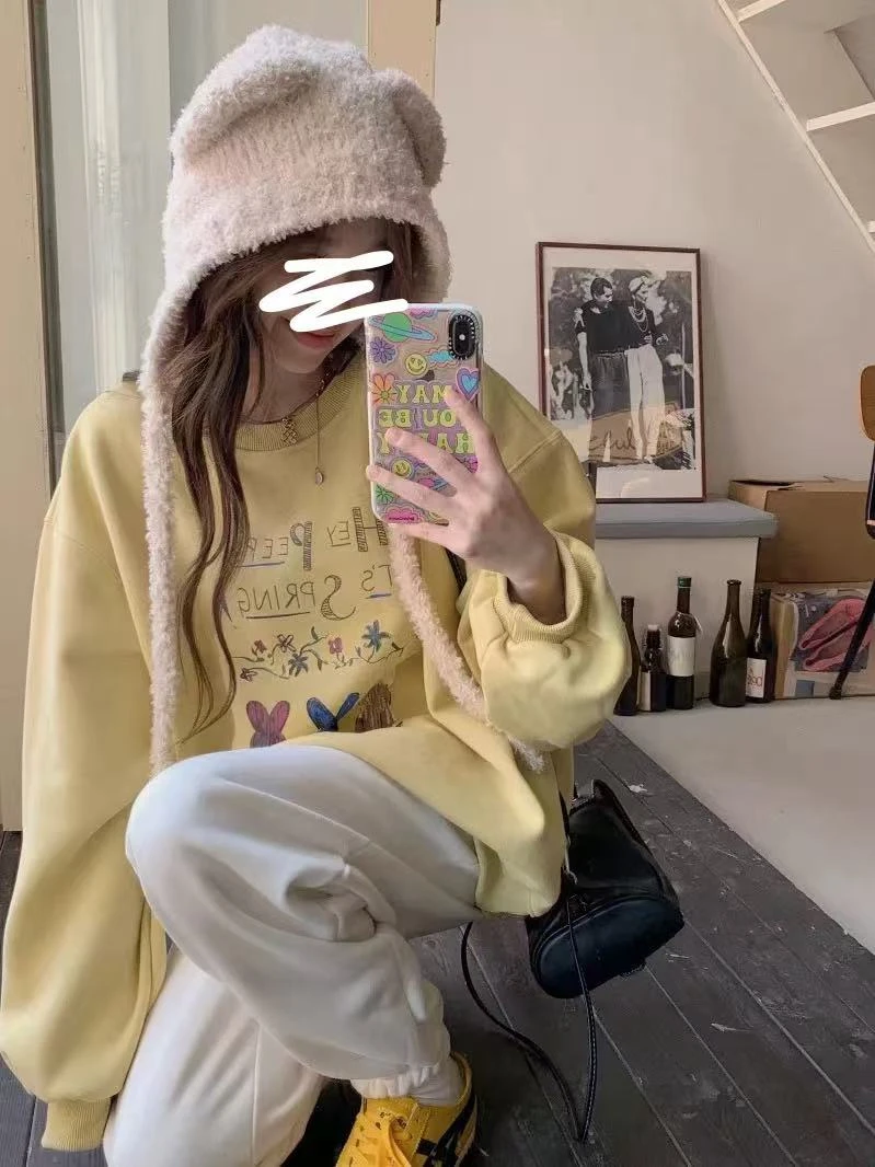 小妳XiaoNi———（冬款卡通加绒卫衣2340230）