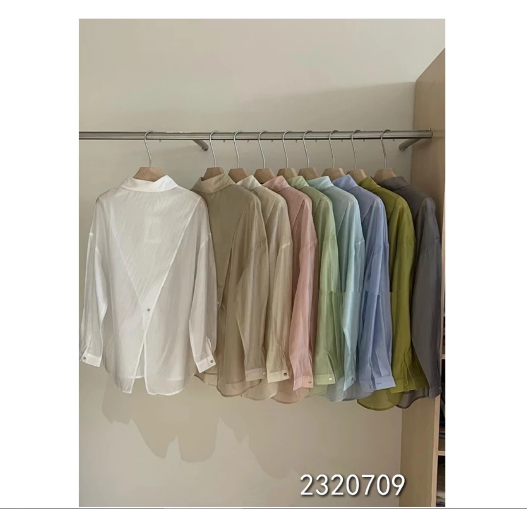 小妳XiaoNi———（夏款防晒衬衫2320709）