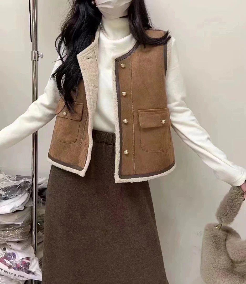 小妳XiaoNi———（新春款皮马甲1340241）