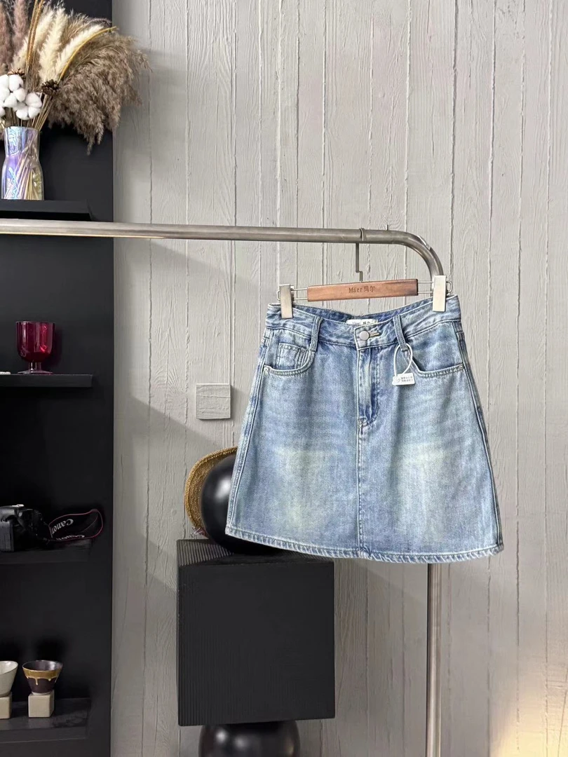 小妳XiaoNi———（夏款牛仔半身裙2320526）